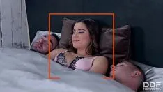 Play Lady Sleeps With Two Men And Fucks Until She Is Tired Of Them