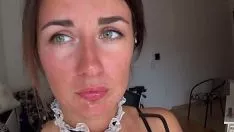 Play Mommy Makes Oral Sex And Wants Cum To Swallow It